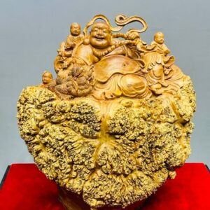 Di Lạc Tam Tiểu Nhất Nghê Gỗ Dổi