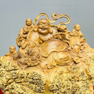 Di Lạc Tam Tiểu Nhất Nghê Gỗ Dổi