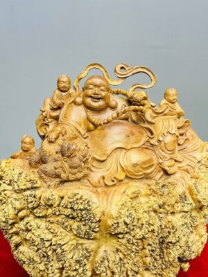 Di Lạc Tam Tiểu Nhất Nghê Gỗ Dổi