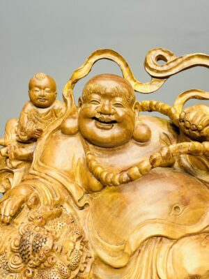 Di Lạc Tam Tiểu Nhất Nghê Gỗ Dổi