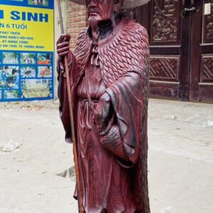 Lã Vọng Khương Tử Nha Gỗ Tử Đàn