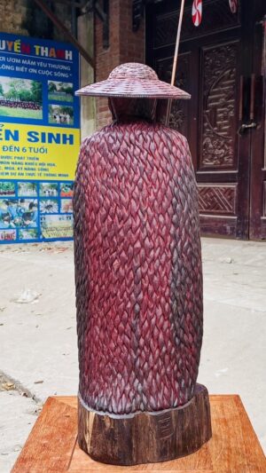 Lã Vọng Khương Tử Nha Gỗ Tử Đàn