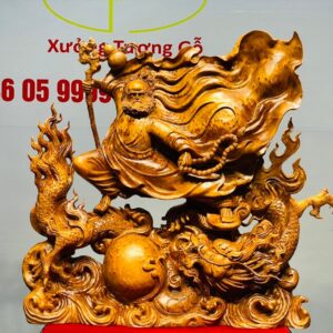 Đạt Ma Múa Võ Phục Long Gỗ Nu Ngọc Am