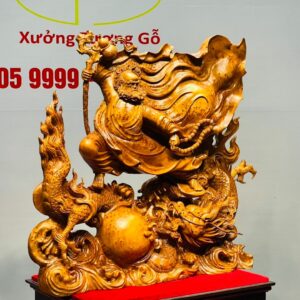 Đạt Ma Múa Võ Phục Long Gỗ Nu Ngọc Am