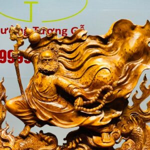 Đạt Ma Múa Võ Phục Long Gỗ Nu Ngọc Am