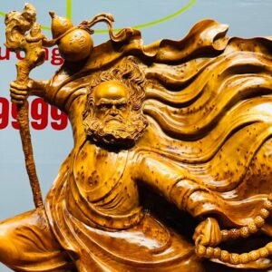 Đạt Ma Múa Võ Phục Long Gỗ Nu Ngọc Am