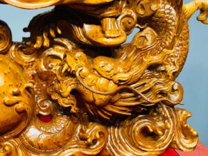 Đạt Ma Múa Võ Phục Long Gỗ Nu Ngọc Am