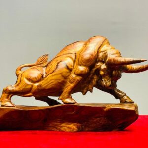 Bò Tót Gỗ Gỗ Cẩm Lai