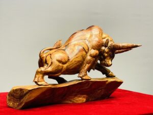 Bò Tót Gỗ Gỗ Cẩm Lai