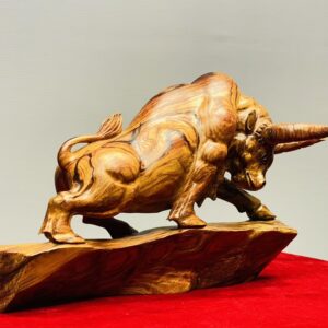 Bò Tót Gỗ Gỗ Cẩm Lai