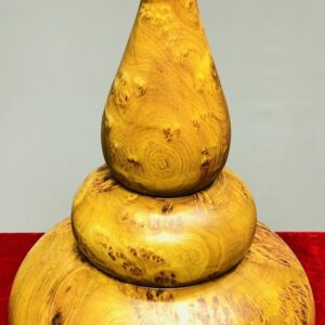 Bình Hồ Lô Phú Quý Gỗ Nu Hương
