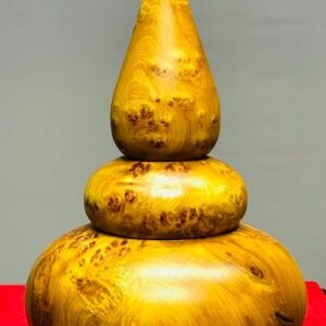 Bình Hồ Lô Phú Quý Gỗ Nu Hương