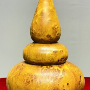 Bình Hồ Lô Phú Quý Gỗ Nu Hương