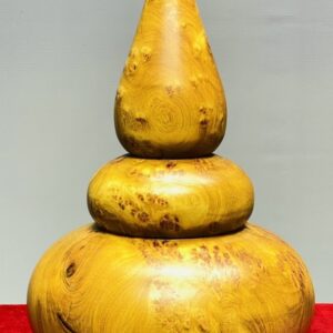 Bình Hồ Lô Phú Quý Gỗ Nu Hương