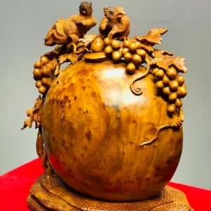 Chum Phú Quý Nho Sóc Gỗ Nu Ngọc Am