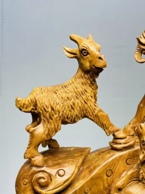 Tam Dương Đứng Bao Tiền Gỗ Nu Ngọc Am