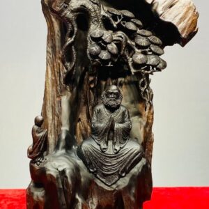 Đạt Ma Ngồi Thiền Dưới Tùng Gỗ Trắc