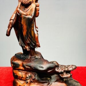 Đạt Ma Hồi Tây Thiên Gỗ Trắc