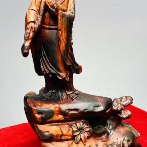Đạt Ma Hồi Tây Thiên Gỗ Trắc