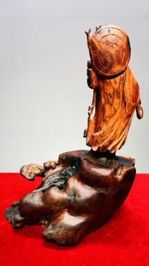 Đạt Ma Hồi Tây Thiên Gỗ Trắc