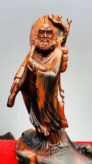 Đạt Ma Hồi Tây Thiên Gỗ Trắc