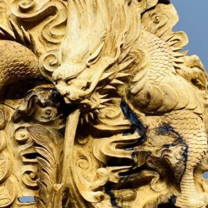 Tứ Linh Long Lân Quy Phụng Gỗ Hoàng Đàn Tuyết Lạng Sơn