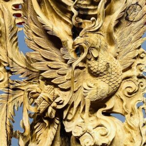 Tứ Linh Long Lân Quy Phụng Gỗ Hoàng Đàn Tuyết Lạng Sơn
