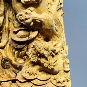 Tứ Linh Long Lân Quy Phụng Gỗ Hoàng Đàn Tuyết Lạng Sơn