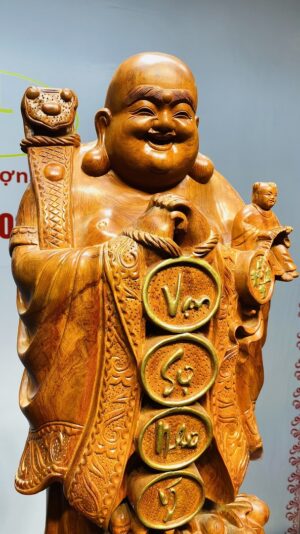 Di Lạc Chúc Phúc Ngũ Tiểu Gỗ Hương