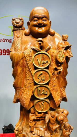 Di Lạc Chúc Phúc Ngũ Tiểu Gỗ Hương