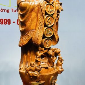 Di Lạc Chúc Phúc Ngũ Tiểu Gỗ Hương