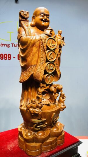 Di Lạc Chúc Phúc Ngũ Tiểu Gỗ Hương