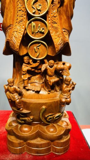 Di Lạc Chúc Phúc Ngũ Tiểu Gỗ Hương