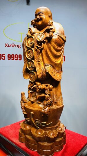 Di Lạc Chúc Phúc Ngũ Tiểu Gỗ Hương