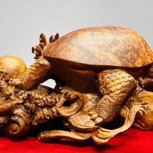 Long Quy Mẫu Tử Gỗ Nu Ngọc Am