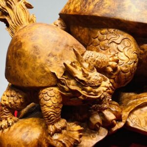 Long Quy Mẫu Tử Gỗ Nu Ngọc Am