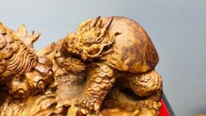 Long Quy Mẫu Tử Gỗ Nu Ngọc Am