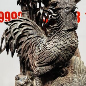 Gia Đình Gà Tứ Quý Bốn Mùa Gỗ Tử Đàn