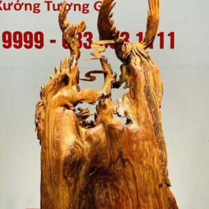 Phu Thê Viên Mãn Phượng Hoàng Lửa Gỗ Hương