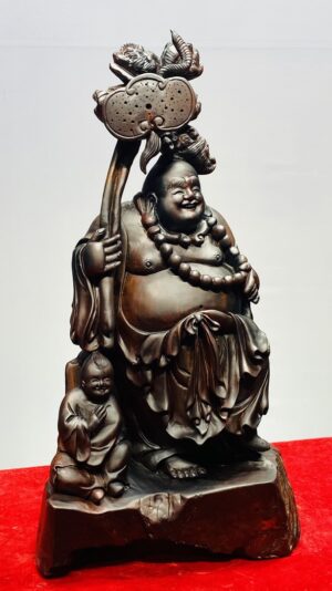 Di Lạc Nấm Linh Chi Nhất Tiểu Gỗ Trắc