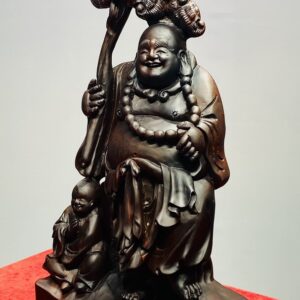 Di Lạc Nấm Linh Chi Nhất Tiểu Gỗ Trắc