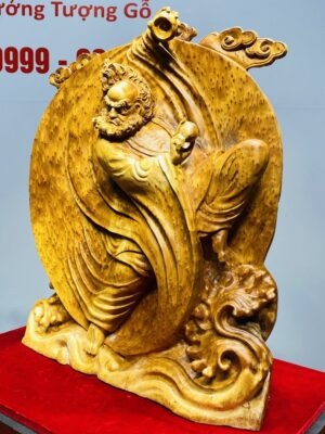 Đạt Ma Múa Võ Gỗ Nu Ngọc Am