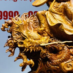 Đạt Ma Hàng Long Tam Ngọc Gỗ Nu Hương