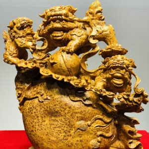 Tam Nghê Vờn Ngọc Gỗ Nu Ngọc Am