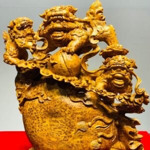 Tam Nghê Vờn Ngọc Gỗ Nu Ngọc Am