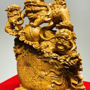 Tam Nghê Vờn Ngọc Gỗ Nu Ngọc Am