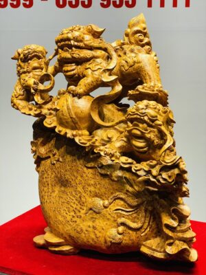Tam Nghê Vờn Ngọc Gỗ Nu Ngọc Am