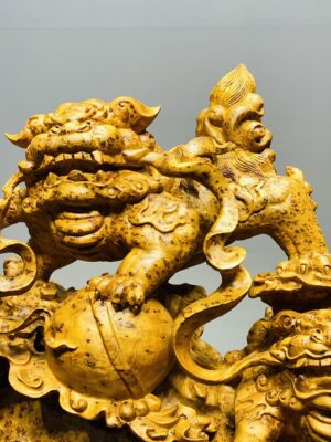 Tam Nghê Vờn Ngọc Gỗ Nu Ngọc Am