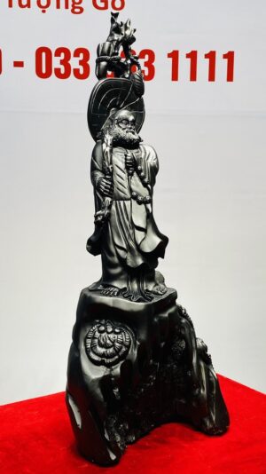 Đạt Ma Gỗ Mun Sừng Khánh Hoà