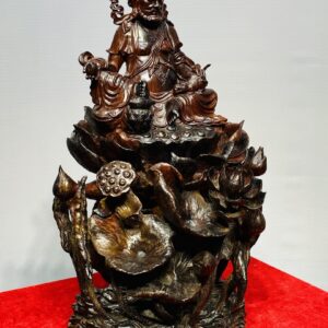Hoàng Thần Tài Gỗ Trắc
